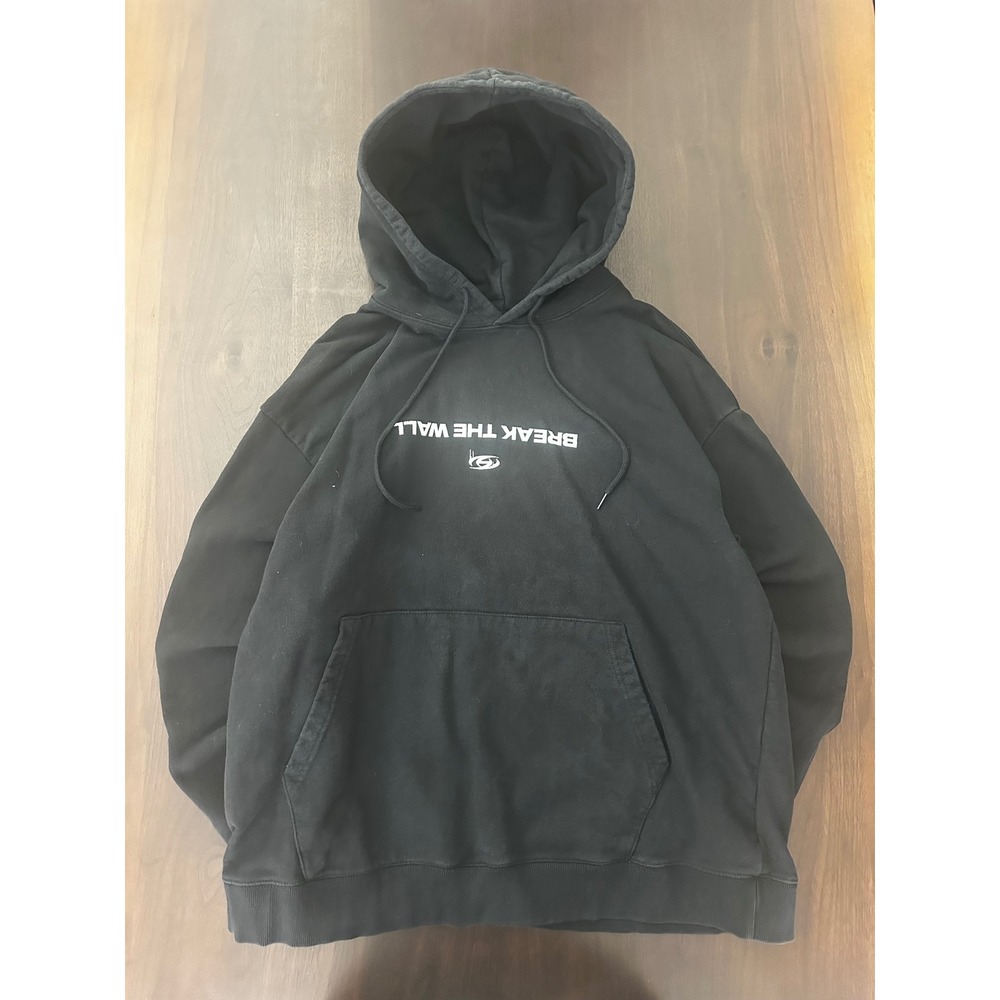 ATEEZ World Tour Hoodie The Fellowship Break The Wall Black XL K-Pop Merch